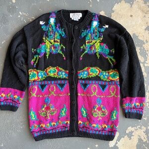 Studio Black Hand Knit Sweater